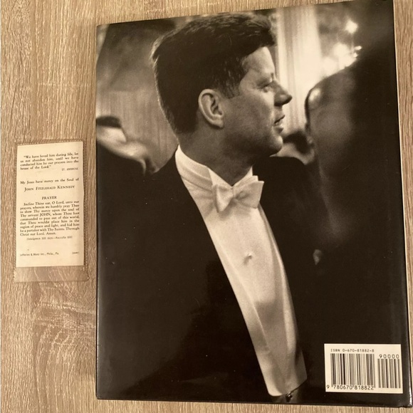 The Kennedy Legacy: A Generation Later 1988 Hardcover Book JFK Photo Prayer Card - Picture 2 of 7